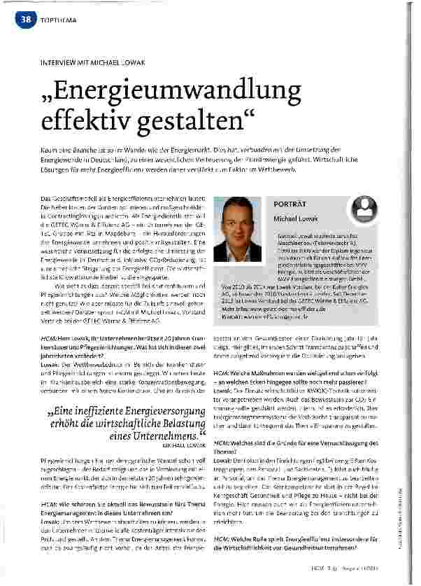 Vorschauseite 1: Energieumwandlung effektiv gestalten