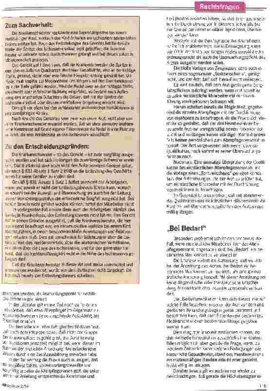 Vorschauseite 4: Laxe Handhabung in der Praxis Rechtliche Aspekte medizinisch-thera peutischer Hilfstätigkeiten im Pflegebereich