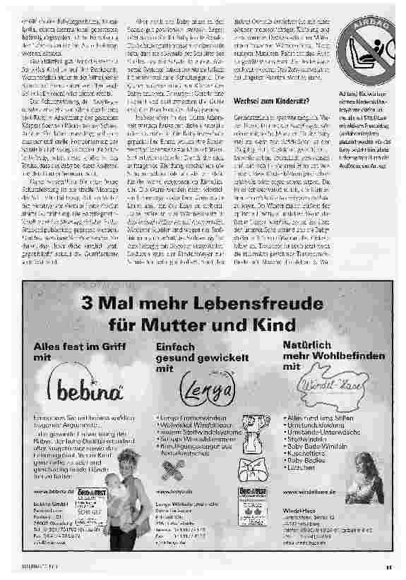 Vorschauseite 2: Baby an Bord