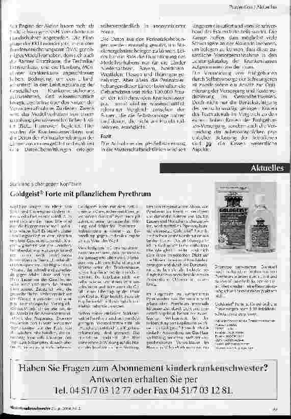 Vorschauseite 2: Modellvorhaben zur Vermeidung von Frühgeburten