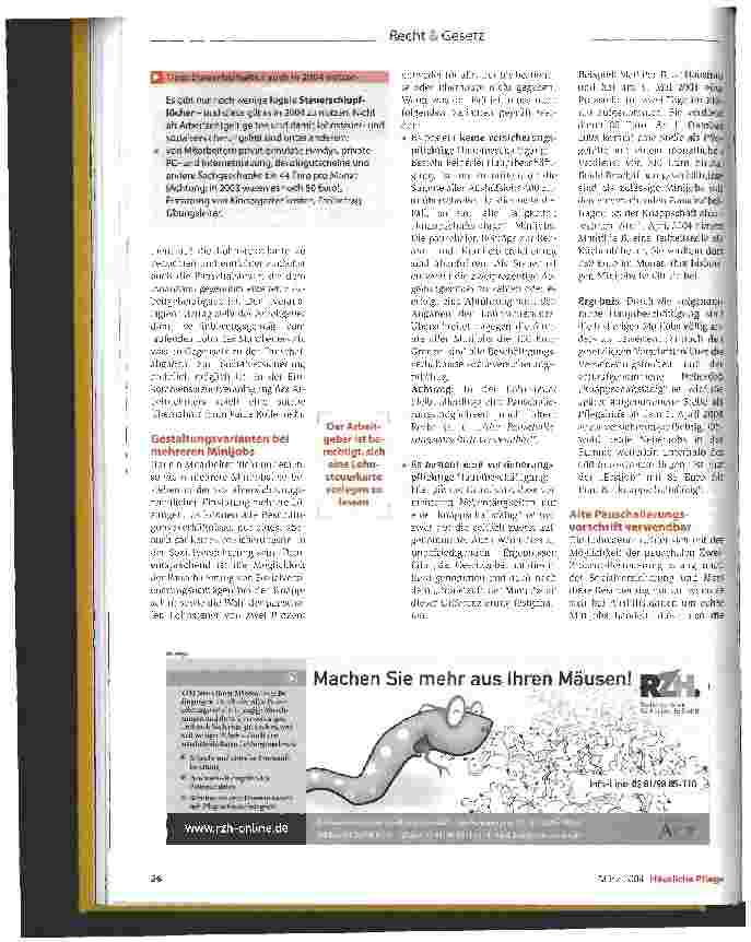 Vorschauseite 2: Mit Minijobbern Kosten sparen
