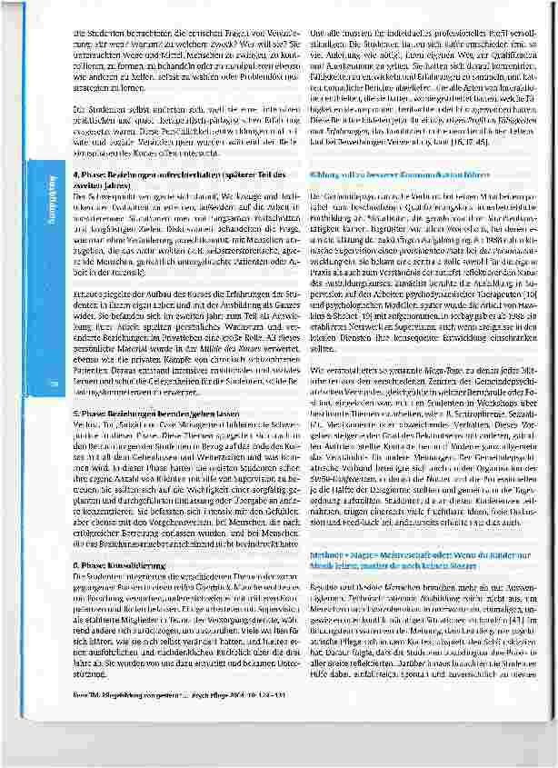Vorschauseite 5: Pflegebildung von gestern?Die Geschichte eines Bildungsexperiments in psychiatrischer Pflege (1987 -1996)