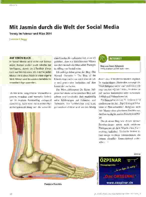 Vorschauseite 1: Mit Jasmin durch die Welt der Social Media