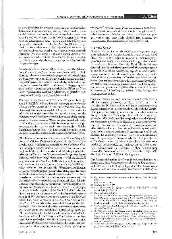 Vorschauseite 3: Zurück auf Los: Der Neustart der Mindestmengenregelungen