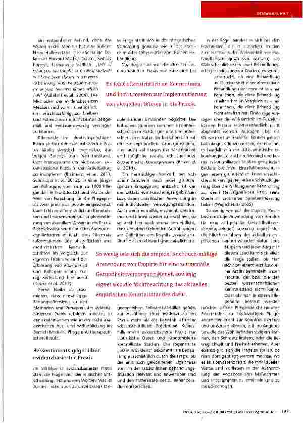 Vorschauseite 3: Nicht fakultativ, sondern obligat!
