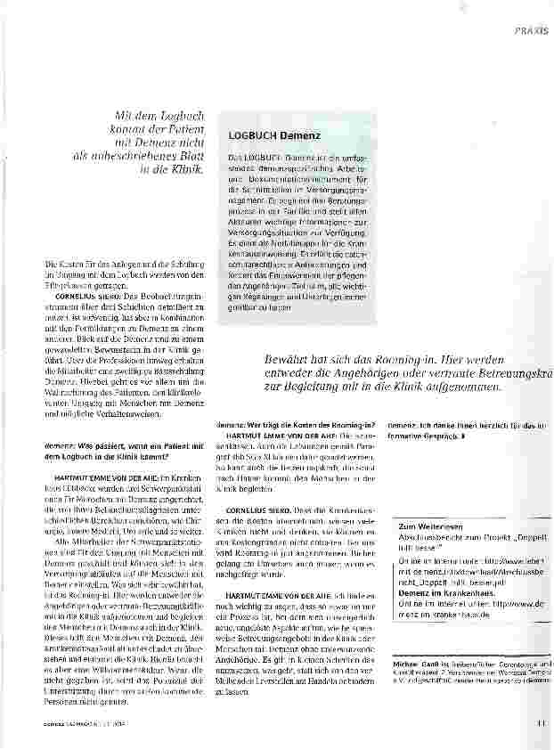 Vorschauseite 4: Doppelt hilft besser bei Demenz