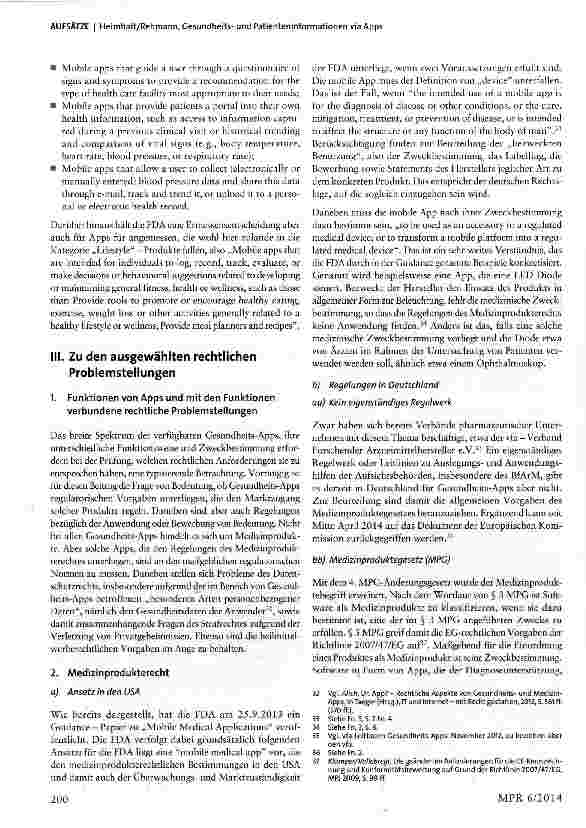Vorschauseite 4: Gesundheitsund Patienteninformationen via Apps