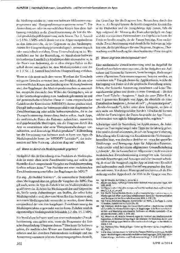 Vorschauseite 6: Gesundheitsund Patienteninformationen via Apps