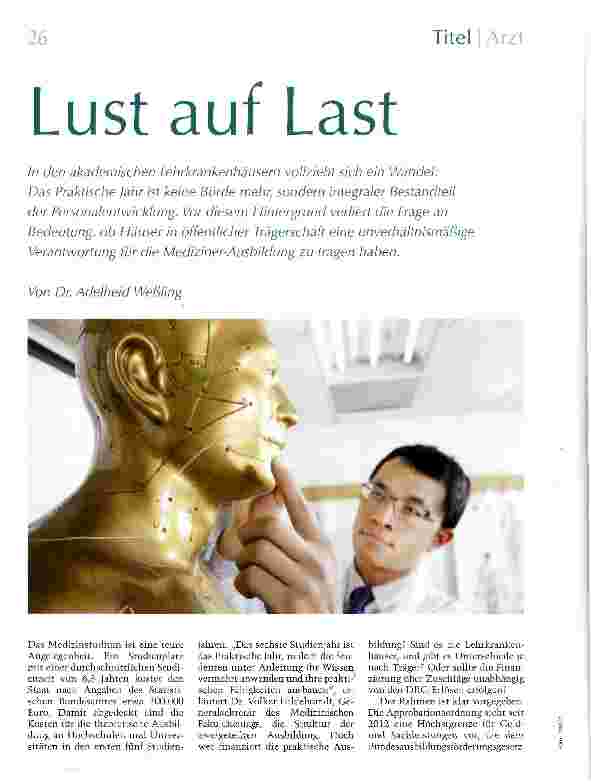 Vorschauseite 1: Lust auf Last