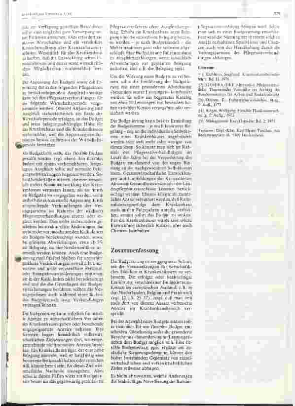 Vorschauseite 5: Budgetierung der Benutzerkosten