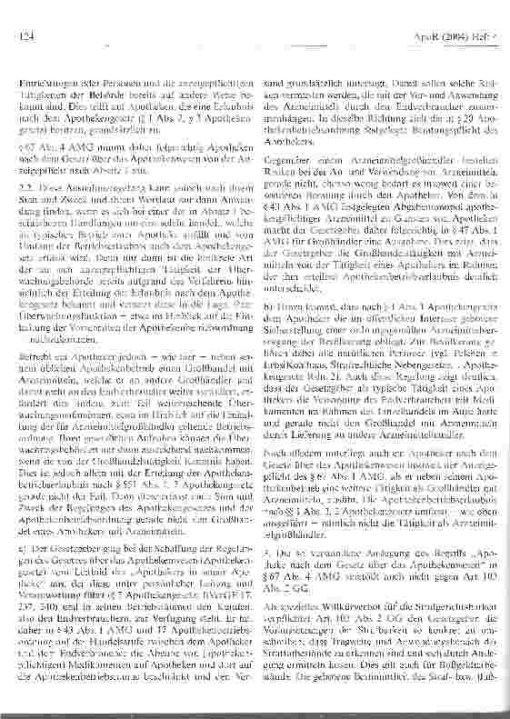 Vorschauseite 2: Großhandelstätigkeit mit Arzneimitteln