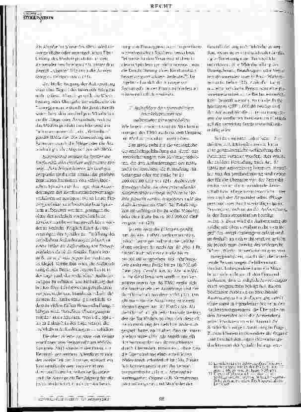 Vorschauseite 3: Rechtliche Aspekte der Wiederaufbereitung von Einwegmedizinprodukten nach schweizerischem Recht