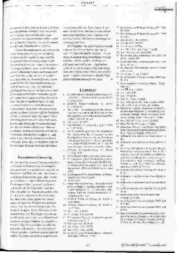 Vorschauseite 6: Rechtliche Aspekte der Wiederaufbereitung von Einwegmedizinprodukten nach schweizerischem Recht