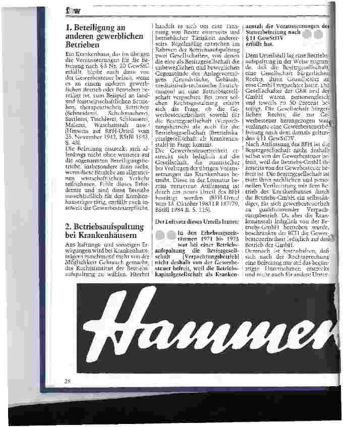 Vorschauseite 3: Das Steuerrecht privater Krankenhausträger 2. Teil: Krankenhaus und freiberufliche Tätigkeit
