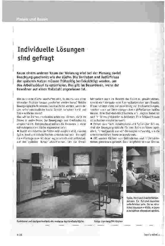 Vorschauseite 1: Individuelle Lösungen sind gefragt