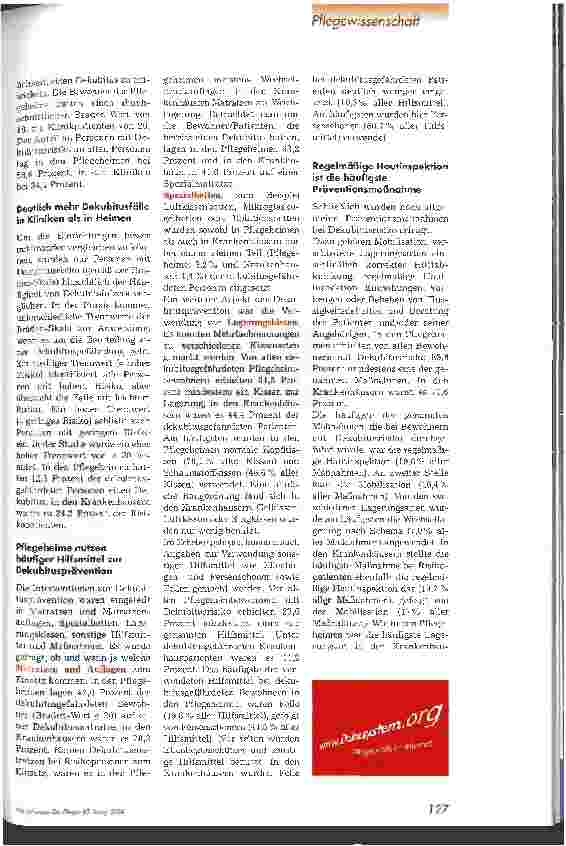 Vorschauseite 2: Dekubitusprävention