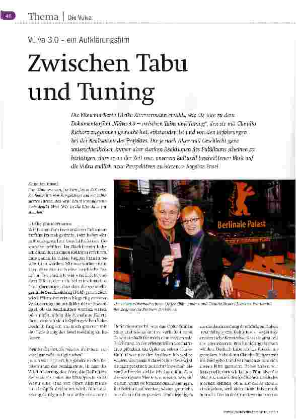 Vorschauseite 1: Zwischen Tabu und Tuning