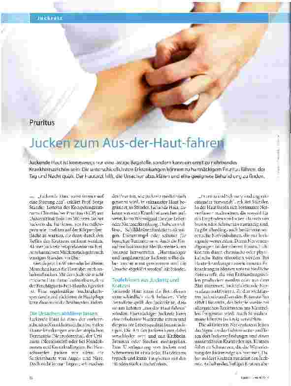 Vorschauseite 1: Jucken zum Aus-der-Haut-fahren