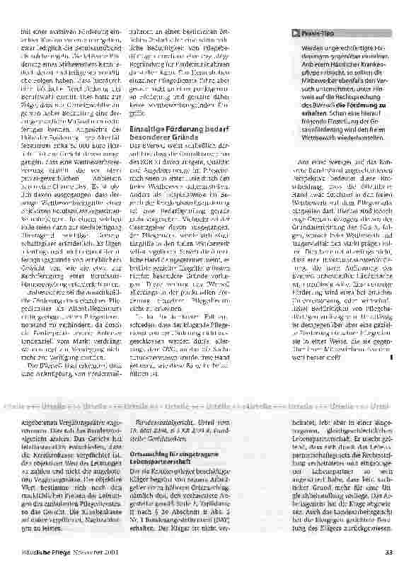 Vorschauseite 2: Freier Wettbewerb