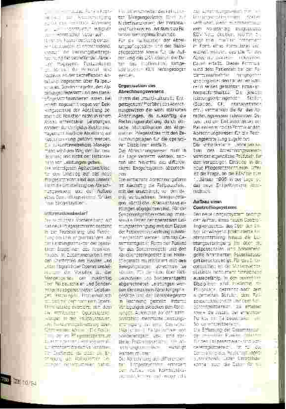 Vorschauseite 4: Einstieg in das neue Pflegesatzrecht bereits 1995? Argumente pro und contra