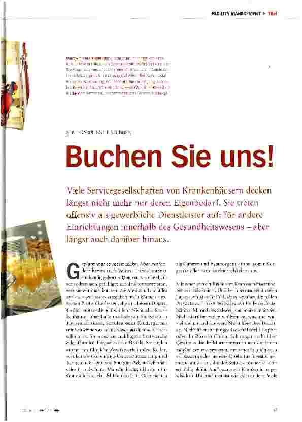 Vorschauseite 1: Buchen Sie uns!