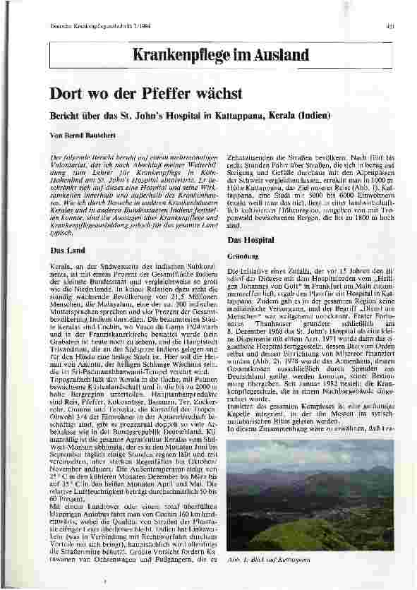 Vorschauseite 1: Dort wo der Pfeffer wächst