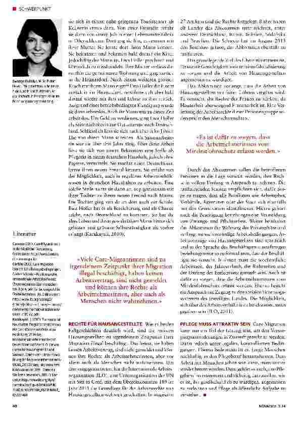 Vorschauseite 3: Pflege all inclusive?