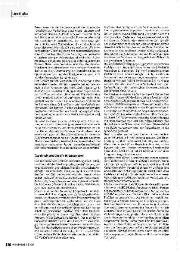 Vorschauseite 3: Online-Verkauf von implantierbaren Medizinprodukten