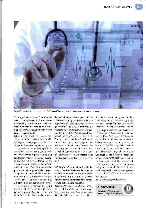 Vorschauseite 2: Evolution statt Revolution