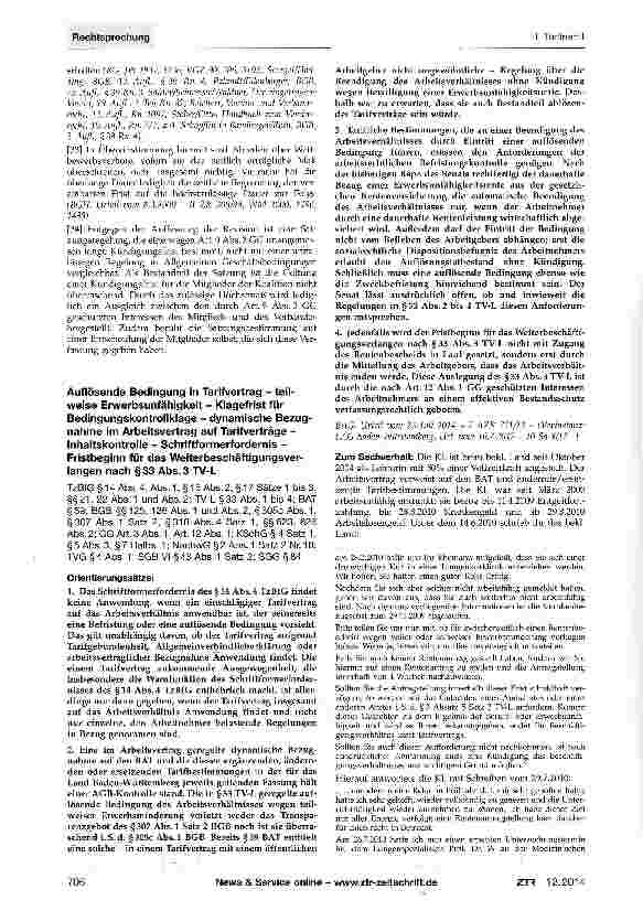 Vorschauseite 3: Austritt aus Arbeitgeberverband GG Art. 9 Abs. 3; BGB §§ 38, 39 Abs. 2