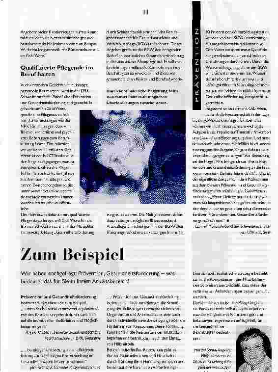 Vorschauseite 2: Gesundheit für Rotkreutzschwestern