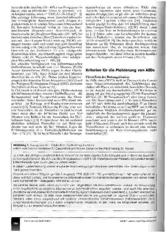 Vorschauseite 2: Public access defibrillation in Österreich