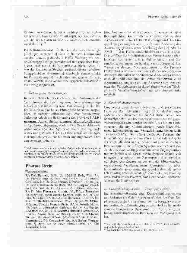 Vorschauseite 3: Vermarktungsmöglichkeiten für apothekenpflichtige rezeptfreie Arzneimittel und deren Grenzen