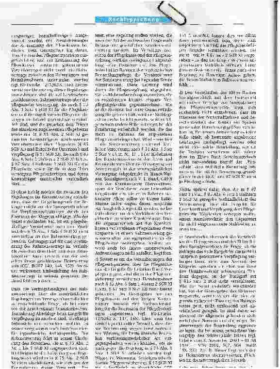 Vorschauseite 2: Zum Verpflegungsentgelt des Heimträgers