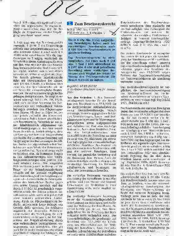 Vorschauseite 3: Zum Verpflegungsentgelt des Heimträgers