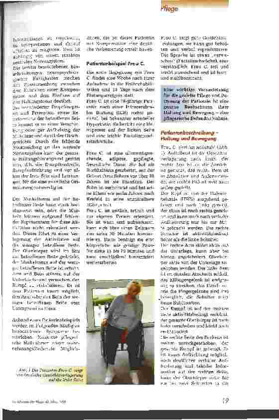 Vorschauseite 2: Pflege nach dem Bobath-Konzept bei Patienten mit Hemiplegie