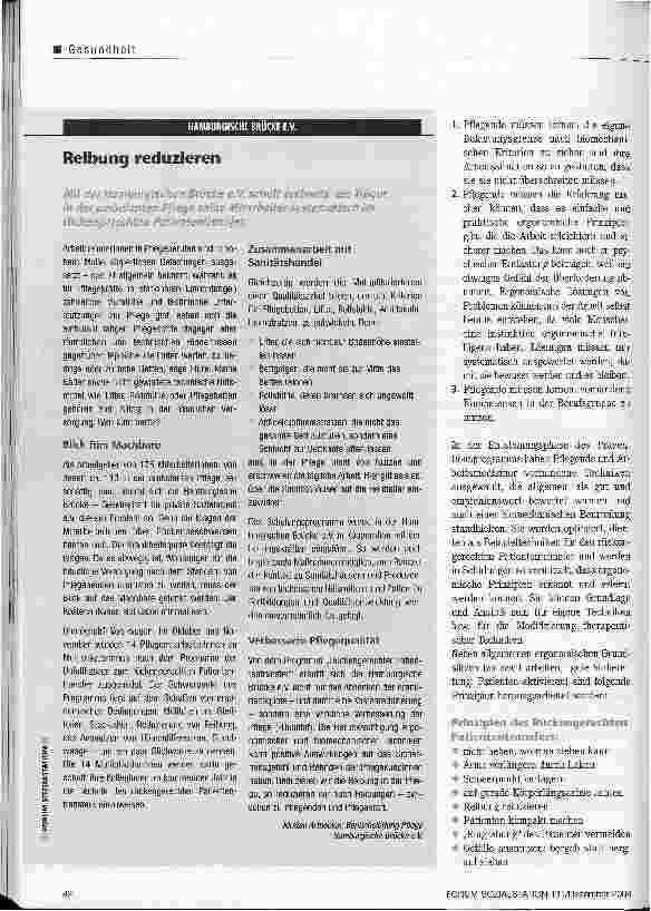 Vorschauseite 3: Rückengerechter Patiententransfer