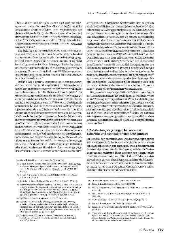 Vorschauseite 2: Personalvertretungsrechtliche Vertretungsregelungen