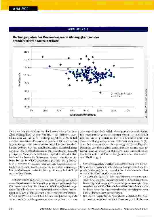 Vorschauseite 3: Optionen zur Weiterentwicklung des Risikostrukturausgleichs