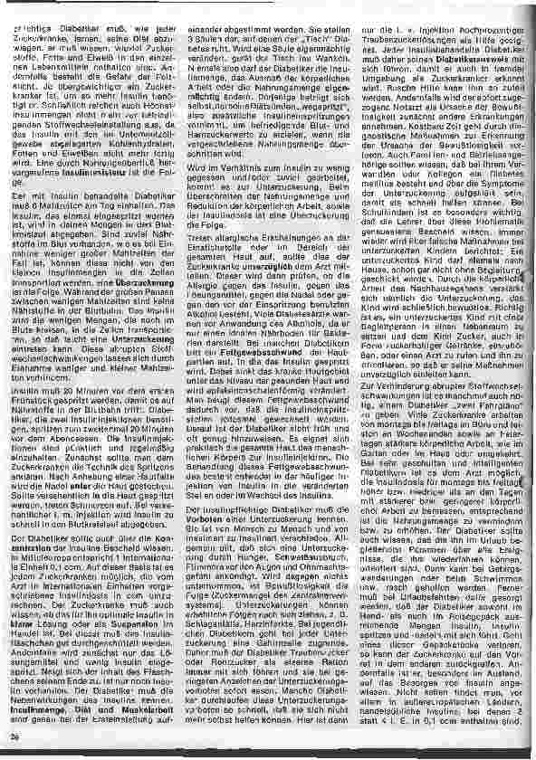 Vorschauseite 3: Diabetes mellitus 6. Folge: Die Behandlung des Diabetes mellitus