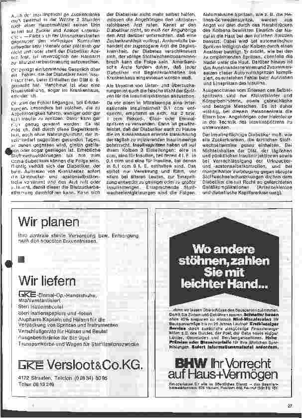Vorschauseite 4: Diabetes mellitus 6. Folge: Die Behandlung des Diabetes mellitus