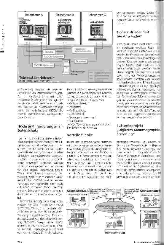Vorschauseite 3: Telemedizin in Pommerschen DörfernTelemedizinisches Netzwerk amTumorzentrum Vorpommern: Hochwertige Diagnostik in dünn besiedelter Region