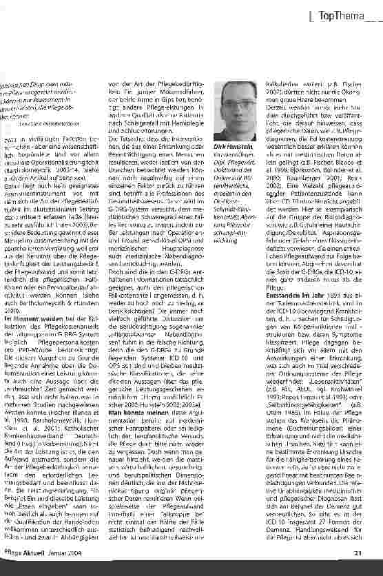 Vorschauseite 2: Der Pflege die Pflege zurückgeben