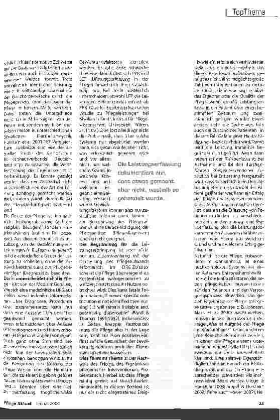 Vorschauseite 4: Der Pflege die Pflege zurückgeben