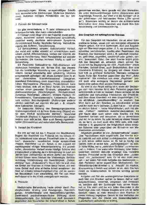 Vorschauseite 6: Gespräche mit psychisch Kranken
