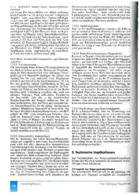 Vorschauseite 6: Sauerstoff als Trägergas in der klinischen Anästhesie