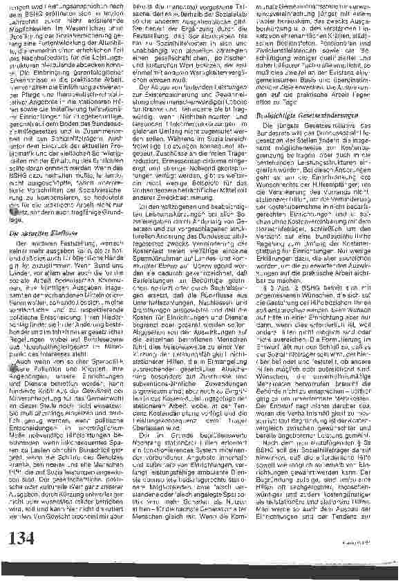 Vorschauseite 3: Neue Gesetze verändern die Altenhilfe