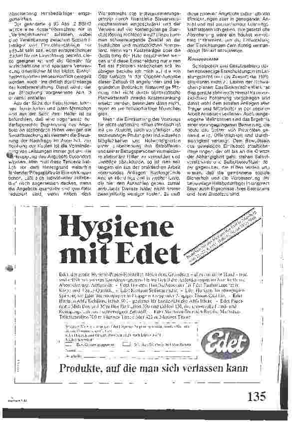 Vorschauseite 4: Neue Gesetze verändern die Altenhilfe