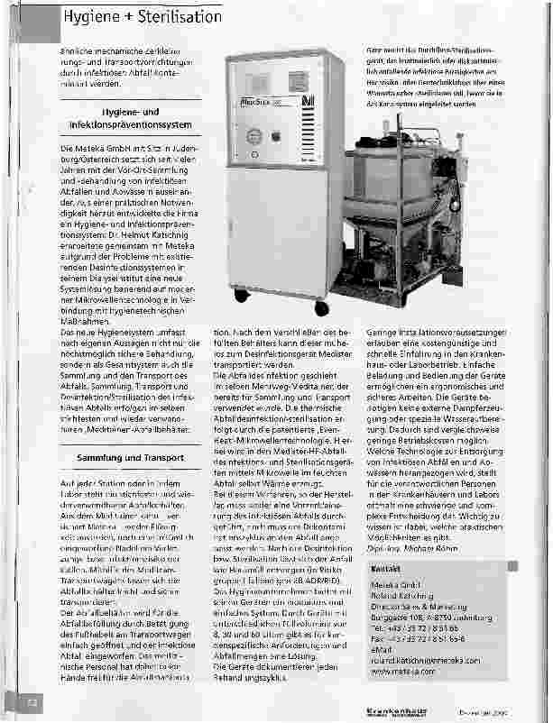 Vorschauseite 3: Dezentrale Keimkiller