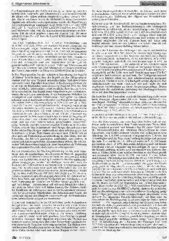 Vorschauseite 4: Allgemeines Arbeitsrecht
